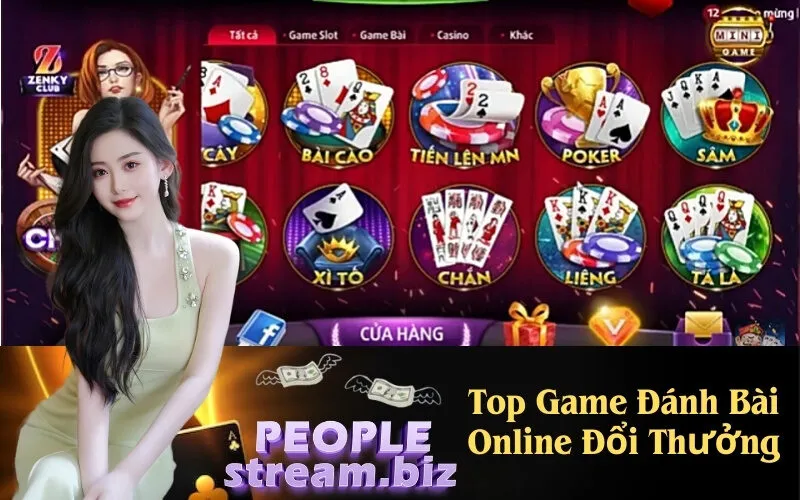 Top Game Đánh Bài Online Đổi Thưởng