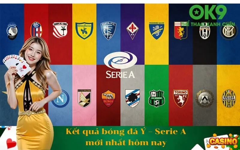 Kết quả bóng đá Ý – Serie A mới nhất hôm nay