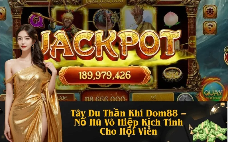Tây Du Thần Khí Dom88 – Nổ Hũ Võ Hiệp Kịch Tính Cho Hội Viên